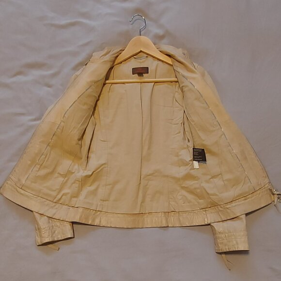 Leather Bomber Jacket - Picture 4 of 5